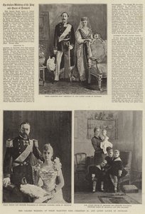 Die Goldene Hochzeit Ihrer Majestäten König Christian IX. und Königin Louise von Dänemark