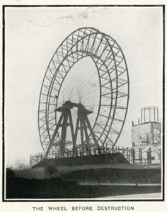 Das Große Rad in Earls Court, London; aus The Sphere, 13. April 1907
