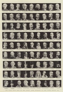 Das Home Rule Gesetz im Oberhaus, einige Mitglieder des Oberhauses, III