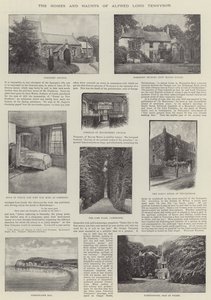Die Häuser und Aufenthaltsorte von Alfred Lord Tennyson von English Photographer