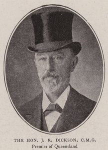 Der ehrenwerte J R Dickson, CMG von English Photographer