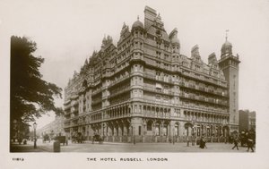 Das Hotel Russell, London von English Photographer