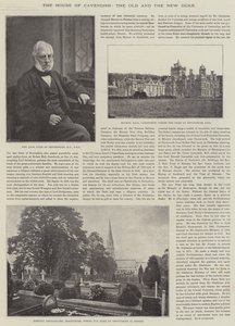 Das Haus Cavendish, der alte und der neue Herzog von English Photographer