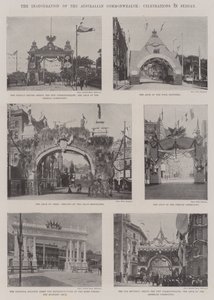 Die Einweihung des australischen Commonwealth, Feierlichkeiten in Sydney von English Photographer