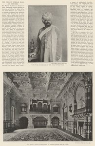 Die indische Durbar-Halle in Osborne von English Photographer