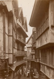 Die Internationale Gesundheitsausstellung in South Kensington: Reproduktion von London in alten Zeiten von English Photographer