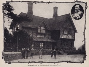 Der Club des Königs für Arbeiter auf dem Sandringham-Anwesen, Norfolk von English Photographer