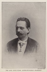 Der verstorbene Graf Taafe, österreichisch-ungarischer Staatsmann von English Photographer