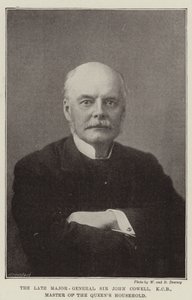 Der verstorbene Generalmajor Sir John Cowell, KCB, Meister des königlichen Haushalts von English Photographer
