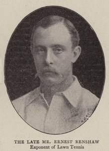 Der verstorbene Mr. Ernest Renshaw von English Photographer