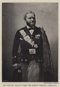 Der verstorbene Mr. Francis Clark, persönlicher Assistent der Königin von English Photographer