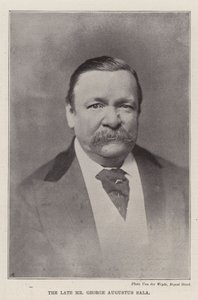 Der verstorbene Mr. George Augustus Sala von English Photographer