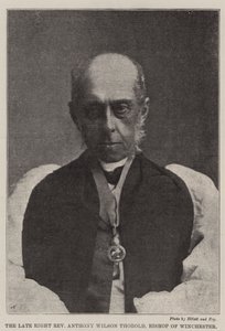 Der verstorbene Right Reverend Anthony Wilson Thorold, Bischof von Winchester von English Photographer