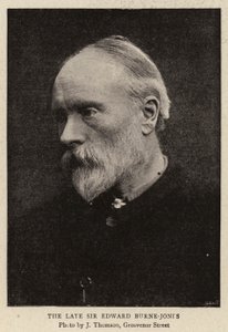 Der verstorbene Sir Edward Burne-Jones von English Photographer