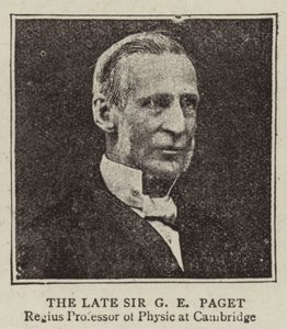 Der verstorbene Sir G E Paget von English Photographer