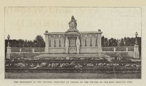 Das Denkmal im Zentralfriedhof in Wien für die Opfer des Ringtheaterbrandes von English Photographer