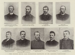Die Nansen-Nordpol-Expedition, Porträts von Dr. Nansens Begleitern von English Photographer