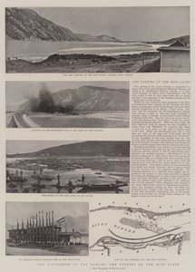 Die Navigation der Donau, die Eröffnung der Eisernen Tore von English Photographer