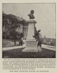 Die neue Duchesne-Statue in Boulogne von English Photographer