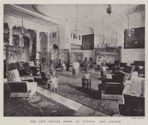 Das neue Empire Hotel in Buxton, die Lounge