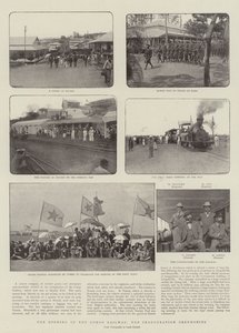 Die Eröffnung der Kongo-Eisenbahn, die Einweihungszeremonien