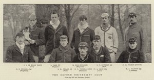 Die Crew der Universität Oxford von English Photographer