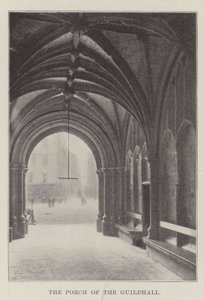 Die Vorhalle der Guildhall von English Photographer
