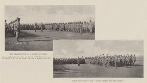 Die Übergabe eines Königinnen-Schals von English Photographer