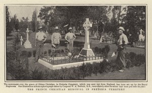 Das Prinz-Christian-Denkmal auf dem Friedhof von Pretoria