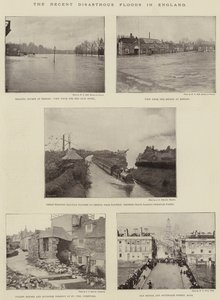 Die jüngsten verheerenden Überschwemmungen in England