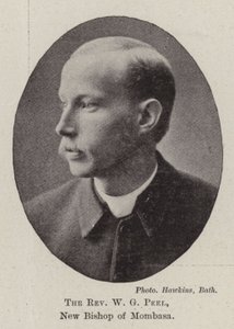 Der Reverend W G Peel, neuer Bischof von Mombasa von English Photographer