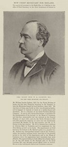 Der ehrenwerte W L Jackson, MP, der neue Chefsekretär für Irland