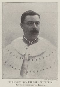 Der ehrenwerte Earl of Dudley, neuer Lord Lieutenant von Irland von English Photographer