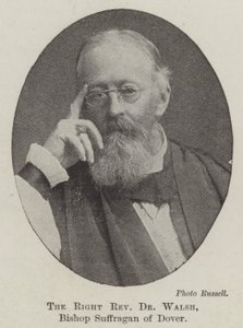 Der ehrwürdige Dr. Walsh, Suffraganbischof von Dover von English Photographer