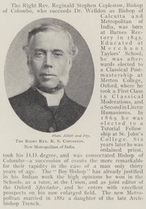 Der rechte Reverend R S Copleston, neuer Metropolit von Indien von English Photographer