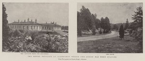 Der königliche Pavillon in Aldershot, wo die Königin gewohnt hat von English Photographer