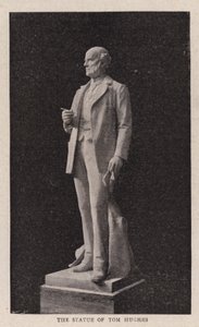 Die Statue von Tom Hughes von English Photographer