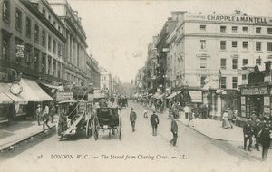 The Strand von Charing Cross, London von English Photographer