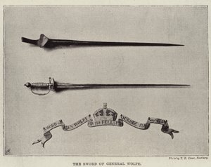 Das Schwert von General Wolfe von English Photographer