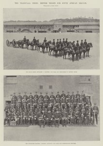 Die Transvaal-Krise, britische Truppen für den Dienst in Südafrika von English Photographer