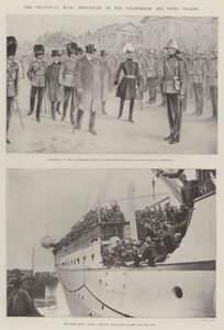 Der Transvaal-Krieg, Abreise der Coldstream und Scots Guards