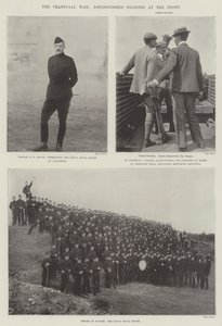 Der Transvaal-Krieg, ausgezeichnete Soldaten an der Front von English Photographer