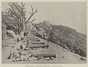 Die Unruhen in Madagaskar, die Batterie bei Ambodinandohalo von English Photographer