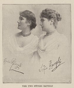 Die zwei Schwestern Ravogli von English Photographer