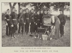 Die Verwendung von Röntgenstrahlen im Krieg von English Photographer