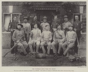 Das viktorianische Schützen-Team für Bisley von English Photographer