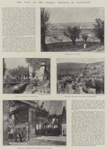 Der Besuch des deutschen Kaisers in Palästina von English Photographer