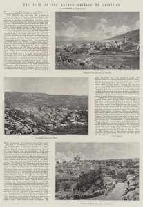 Der Besuch des deutschen Kaisers in Palästina von English Photographer