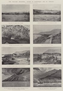 Die vulkanischen Katastrophen, Szenen in Martinique und St. Vincent von English Photographer