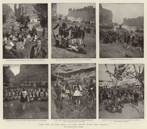 Der Krieg im Osten, an der Front mit den Griechen von English Photographer